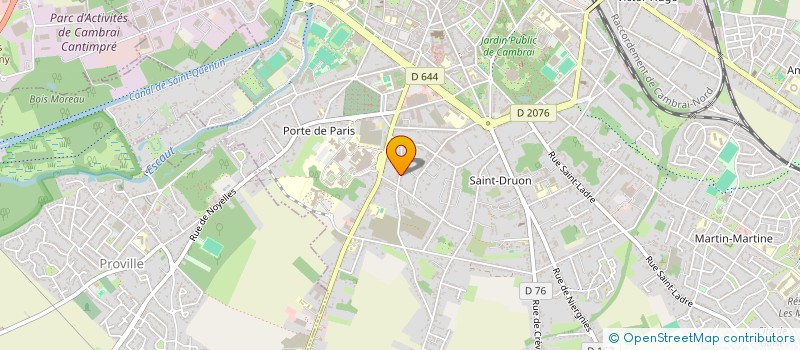 localisation de l'entreprise MADAME ESTELLE CARLIER  CAMBRAI