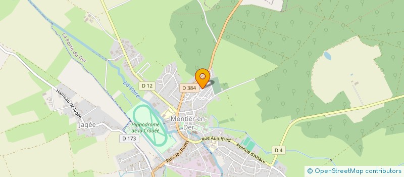 localisation de l'entreprise MADAME ESTELLE CARO  LA PORTE DU DER