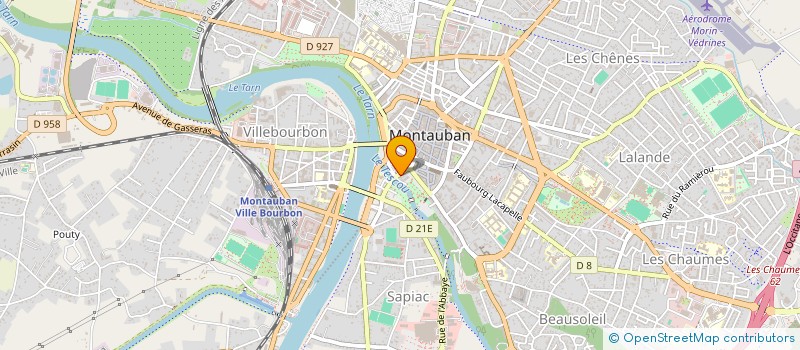 localisation de l'entreprise MADAME ESTELLE CASSANI  MONTAUBAN