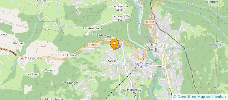 localisation de l'entreprise MADAME ESTELLE CHAMBET à SAINT-GERVAIS-LES-BAINS