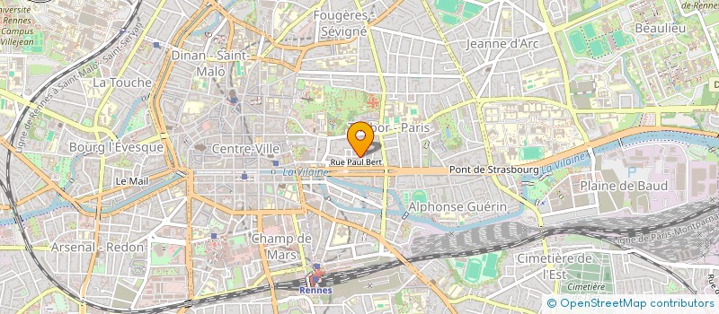 localisation de l'entreprise MADAME ESTELLE CHANTREL à RENNES