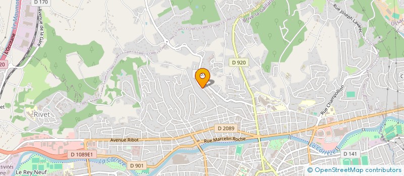 localisation de l'entreprise MADAME ESTELLE CHAPLET à BRIVE-LA-GAILLARDE