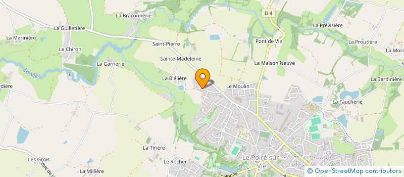 localisation de l'entreprise MADAME ESTELLE CHARBONNEAU à LE POIRE-SUR-VIE