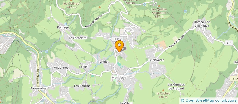localisation de l'entreprise MADAME ESTELLE CHARLIER à HERBEYS