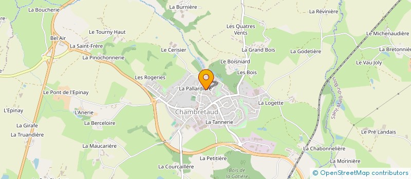 localisation de l'entreprise MADAME ESTELLE CHIRON  CHANVERRIE