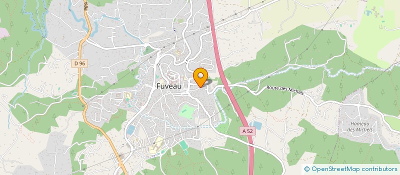 localisation de l'entreprise MADAME ESTELLE CHOQUET  FUVEAU