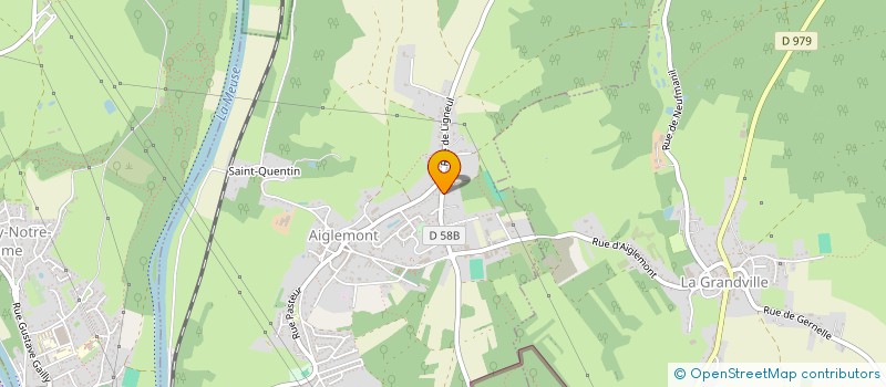 localisation de l'entreprise MADAME ESTELLE CIADOUX  AIGLEMONT