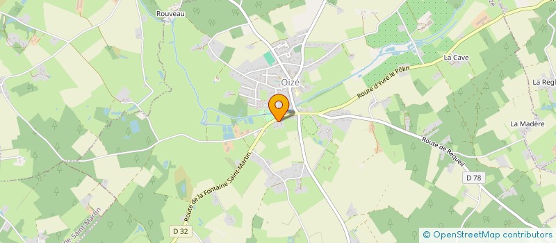 localisation de l'entreprise MADAME ESTELLE CLAIRET  OIZE