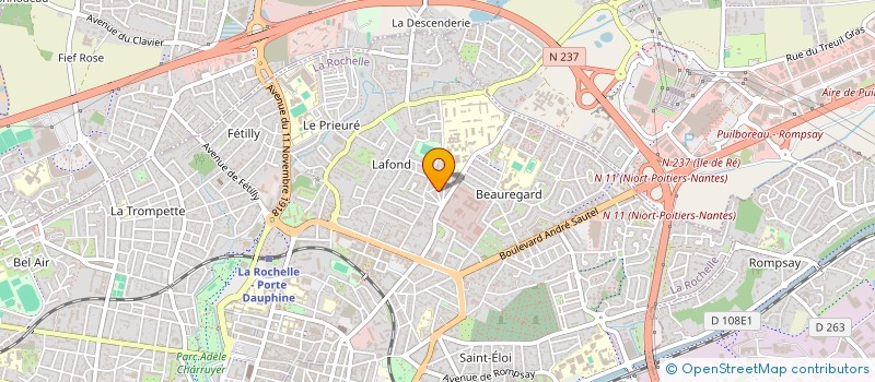 localisation de l'entreprise MADAME ESTELLE CLAUDE BRONNEC  LA ROCHELLE