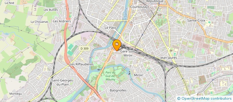 localisation de l'entreprise MADAME ESTELLE CLEMENT  LE MANS