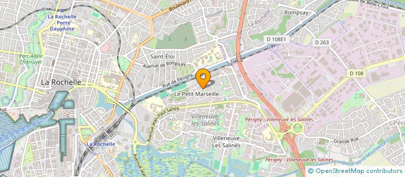 localisation de l'entreprise MADAME ESTELLE COATPEHEN  LA ROCHELLE