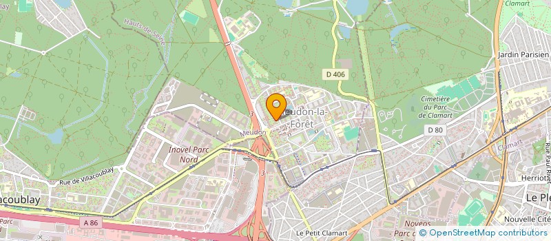 localisation de l'entreprise MADAME ESTELLE COCHELIN à MEUDON