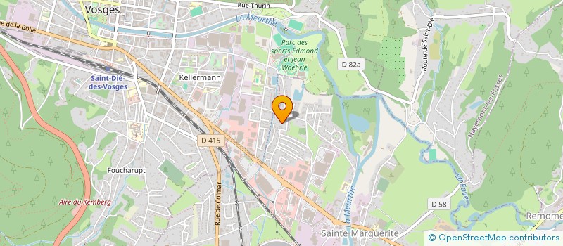 localisation de l'entreprise MADAME ESTELLE COLIN  SAINTE-MARGUERITE