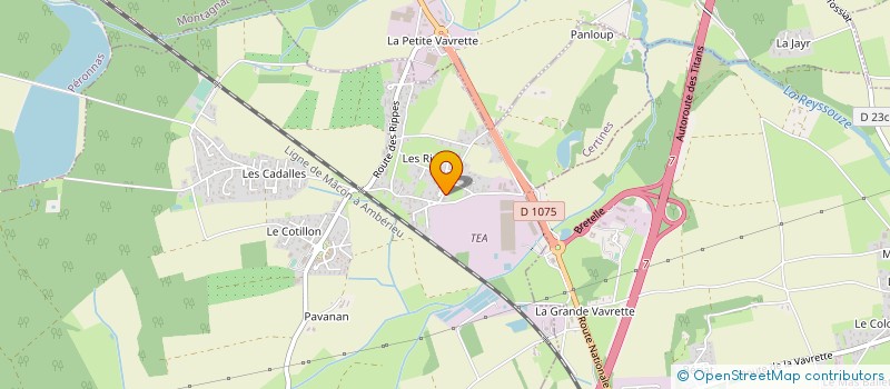 localisation de l'entreprise MADAME ESTELLE CORDIER à CERTINES
