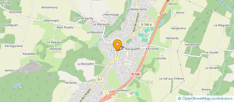 localisation de l'entreprise MADAME ESTELLE CORNEC  ELVEN