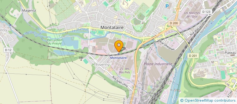 localisation de l'entreprise MADAME ESTELLE COSKUN  MONTATAIRE