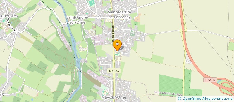 localisation de l'entreprise MADAME ESTELLE COUDRAY  SAINT-MARTIN-DE-MAY