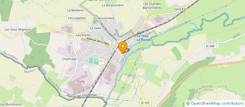 localisation de l'entreprise MADAME ESTELLE COURAPIED à VAL-AU-PERCHE