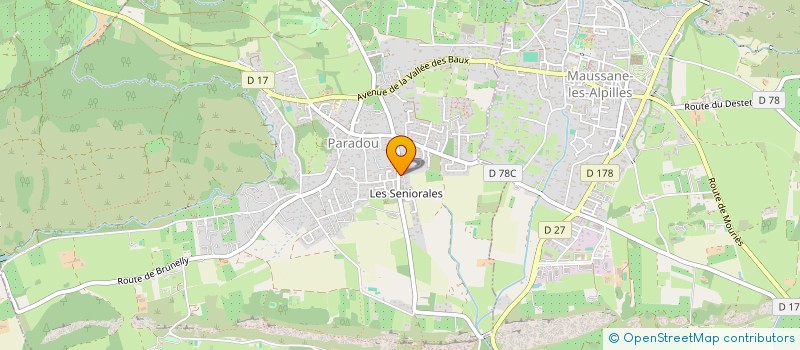 localisation de l'entreprise MADAME ESTELLE COUSSEDIERE à PARADOU