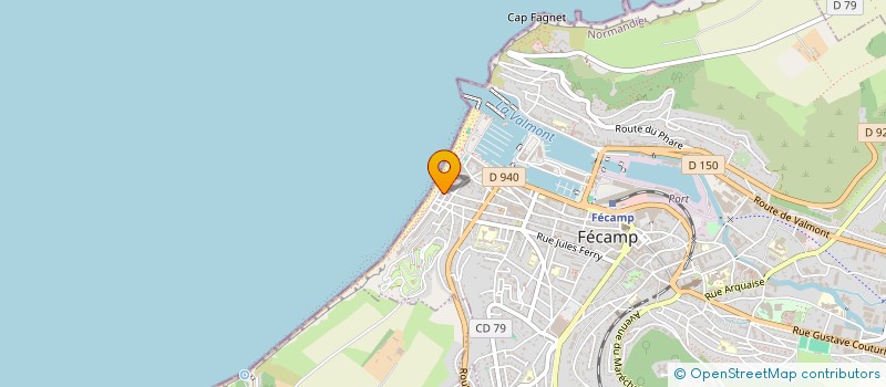 localisation de l'entreprise MADAME ESTELLE CRAMPON  FECAMP