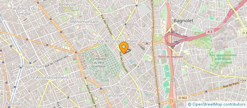 localisation de l'entreprise MADAME ESTELLE CRISTOFINI  PARIS