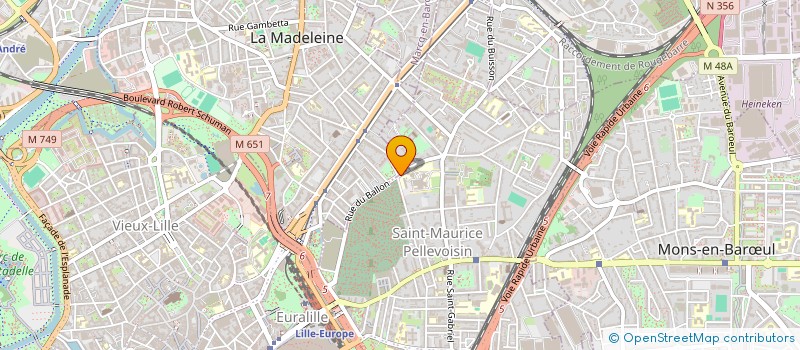 localisation de l'entreprise MADAME ESTELLE CUVELIER à LILLE