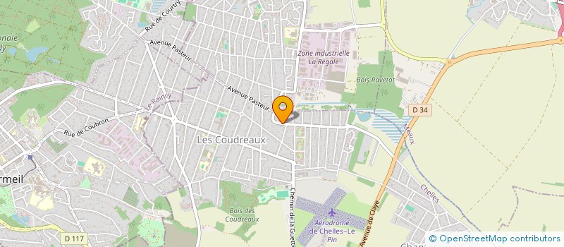 localisation de l'entreprise MADAME ESTELLE DA SILVA  CHELLES