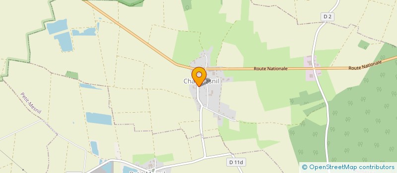 localisation de l'entreprise MADAME ESTELLE DA SILVA  CHAUMESNIL