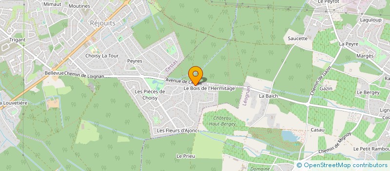 localisation de l'entreprise MADAME ESTELLE DASSONVILLE  CESTAS