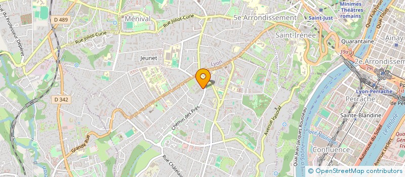 localisation de l'entreprise MADAME ESTELLE DE BRUYNE à SAINTE-FOY-LES-LYON