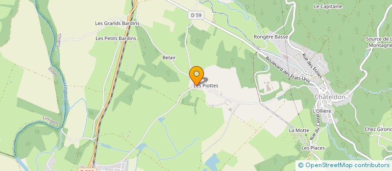 localisation de l'entreprise MADAME ESTELLE DE PAREDES  PUY-GUILLAUME