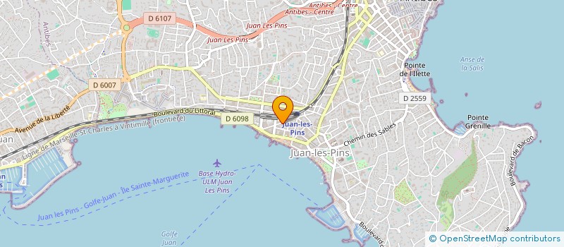 localisation de l'entreprise MADAME ESTELLE DE SIMONE à ANTIBES