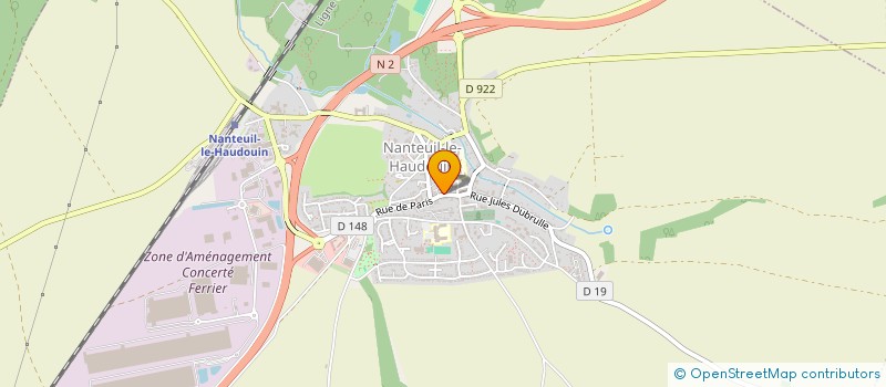 localisation de l'entreprise MADAME ESTELLE DEBORAH ELIA à NANTEUIL-LE-HAUDOUIN