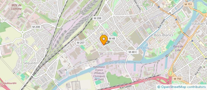 localisation de l'entreprise MADAME ESTELLE DEBRUMETZ à LILLE