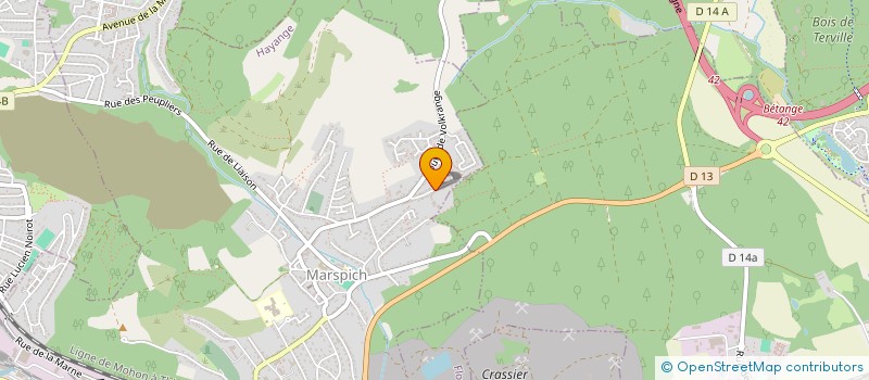 localisation de l'entreprise MADAME ESTELLE DECOLZY  HAYANGE