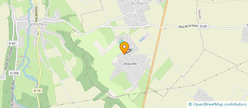 localisation de l'entreprise MADAME ESTELLE DELAUNAY à SAINT-RIQUIER-ES-PLAINS