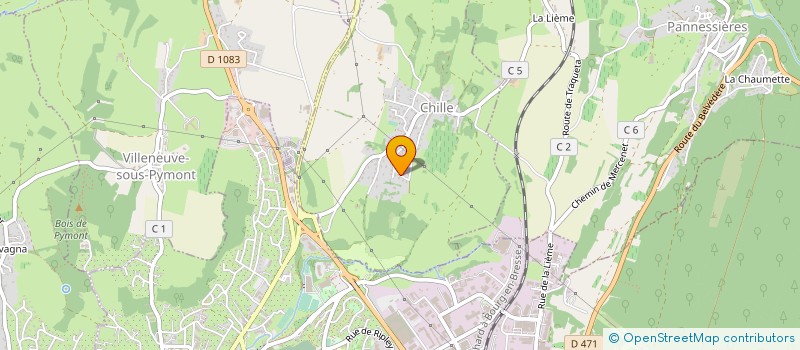 localisation de l'entreprise MADAME ESTELLE DEPADT  CHILLE