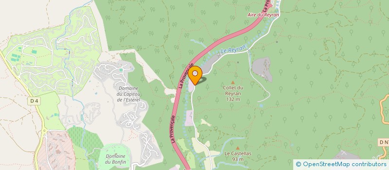 localisation de l'entreprise MADAME ESTELLE DERNY à FREJUS