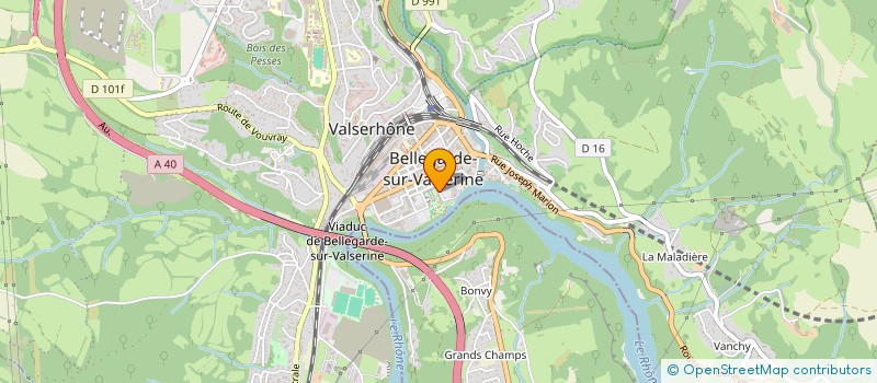 localisation de l'entreprise MADAME ESTELLE DESAINTJEAN à VALSERHONE