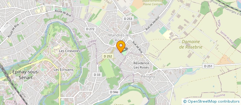 localisation de l'entreprise MADAME ESTELLE DESPRES  BOUSSY-SAINT-ANTOINE