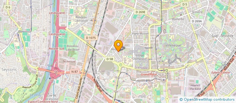 localisation de l'entreprise MADAME ESTELLE DESVIGNES à GRENOBLE