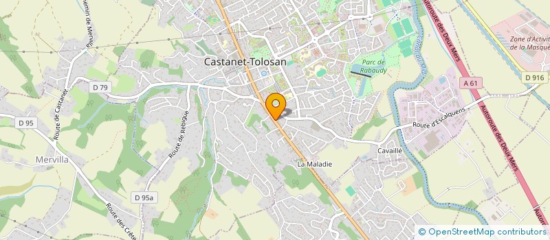 localisation de l'entreprise MADAME ESTELLE DEVOUGE à MONTRABE
