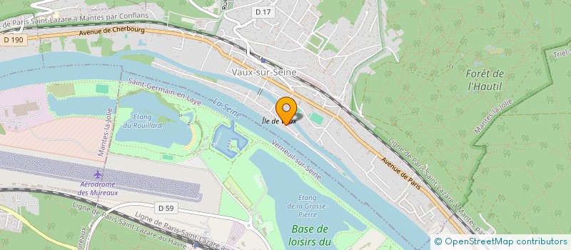 localisation de l'entreprise MADAME ESTELLE DHUIN  VAUX-SUR-SEINE