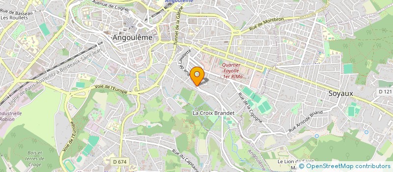 localisation de l'entreprise MADAME ESTELLE DIAS à ANGOULEME