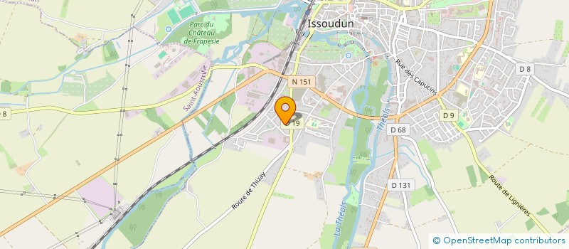 localisation de l'entreprise MADAME ESTELLE DIE à ISSOUDUN