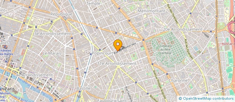 localisation de l'entreprise MADAME ESTELLE DION à PARIS