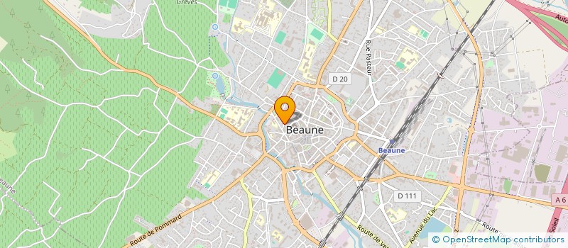 localisation de l'entreprise MADAME ESTELLE DIRY à BEAUNE