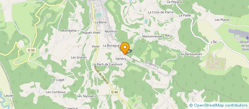 localisation de l'entreprise MADAME ESTELLE DOLLE  CENAC-ET-SAINT-JULIEN