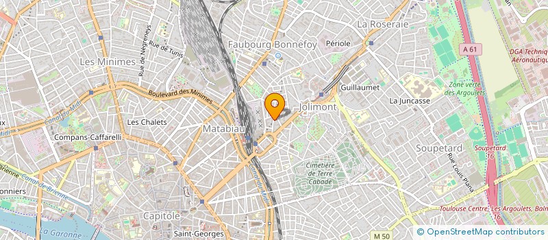 localisation de l'entreprise MADAME ESTELLE DOOM  TOULOUSE