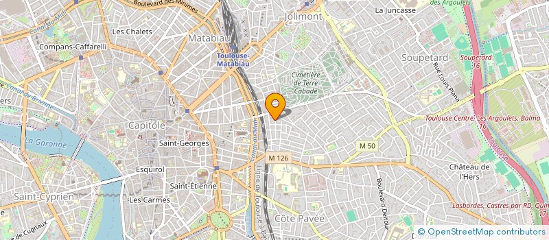 localisation de l'entreprise MADAME ESTELLE DOREAU à TOULOUSE